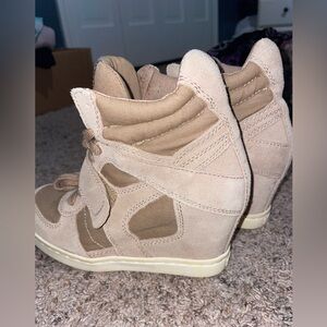 Ash Bowie suede wedge bootie